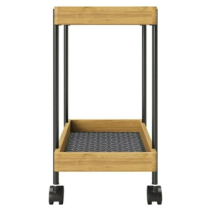 BAUHAUS Phönix Playboy Beistellwagen Nancy L X B X H: 30 X 46 X 57 Cm, Braun 3 BAUHAUS Phönix Playboy Beistellwagen Nancy L X B X H: 30 X 46 X 57 Cm, Braun – Bild 3