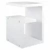 BAUHAUS Phönix Beistelltisch Los Angeles L X B X H: 40 X 60 X 40 Cm, Weiß