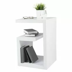 BAUHAUS Phönix Beistelltisch Los Angeles L X B X H: 40 X 60 X 40 Cm, Weiß -BAUHAUS 12 945