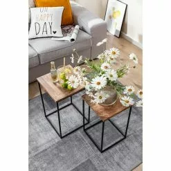 BAUHAUS Holztisch Eckig L X B X H: 33 X 33 X 50 Cm, Material Tischplatte: Mangoholz 6 BAUHAUS Holztisch Eckig L X B X H: 33 X 33 X 50 Cm, Material Tischplatte: Mangoholz -BAUHAUS 12 982