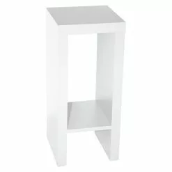 BAUHAUS Phönix Solina Beistelltisch L X B X H: 26 X 26 X 60 Cm, Weiß